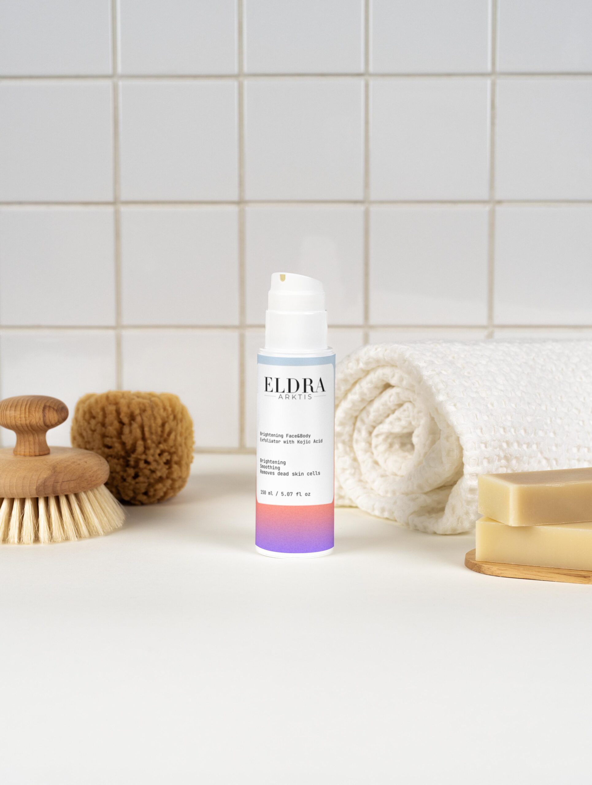 ELDRA ARKTIS - Brightening Face&Body Exfoliator with Kojic Acid